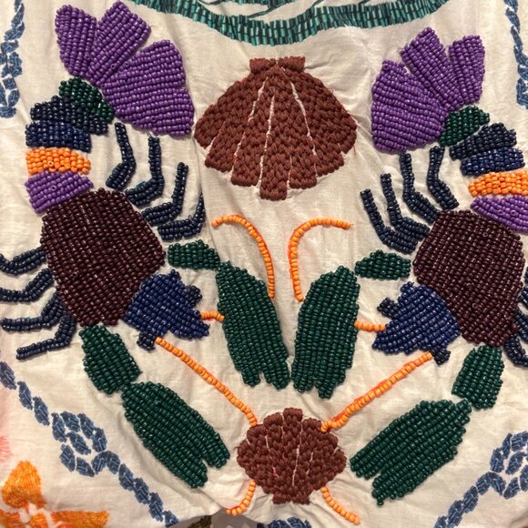 FARM RIO BEADED COLORFUL DRESS - Picture 9 of 12